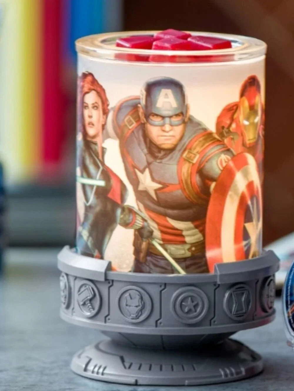 Marvel Avengers Plug-In Night Light Warmer Iron Man, Hulk, Thor • Retired BNIB